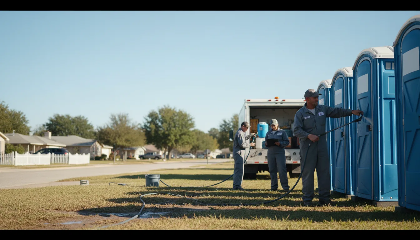 Long-Term Portable Toilet Rental in Carroll, IA near me